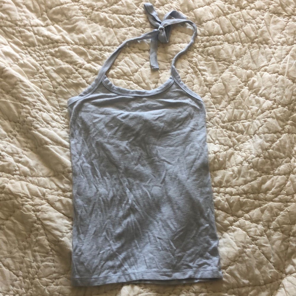 COPY - Light Blue Aerie halter top